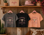 Strong Cowgirl Boxy Tee
