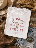 Strong Cowgirl Boxy Tee