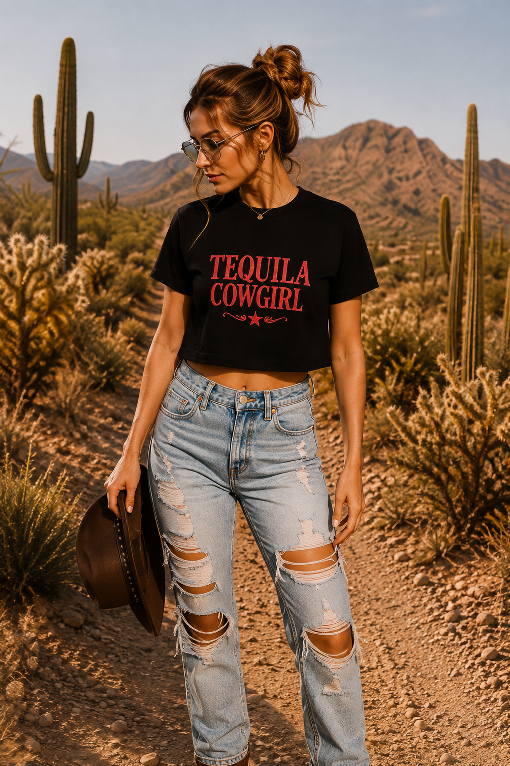 Western Tequila Cowgirl