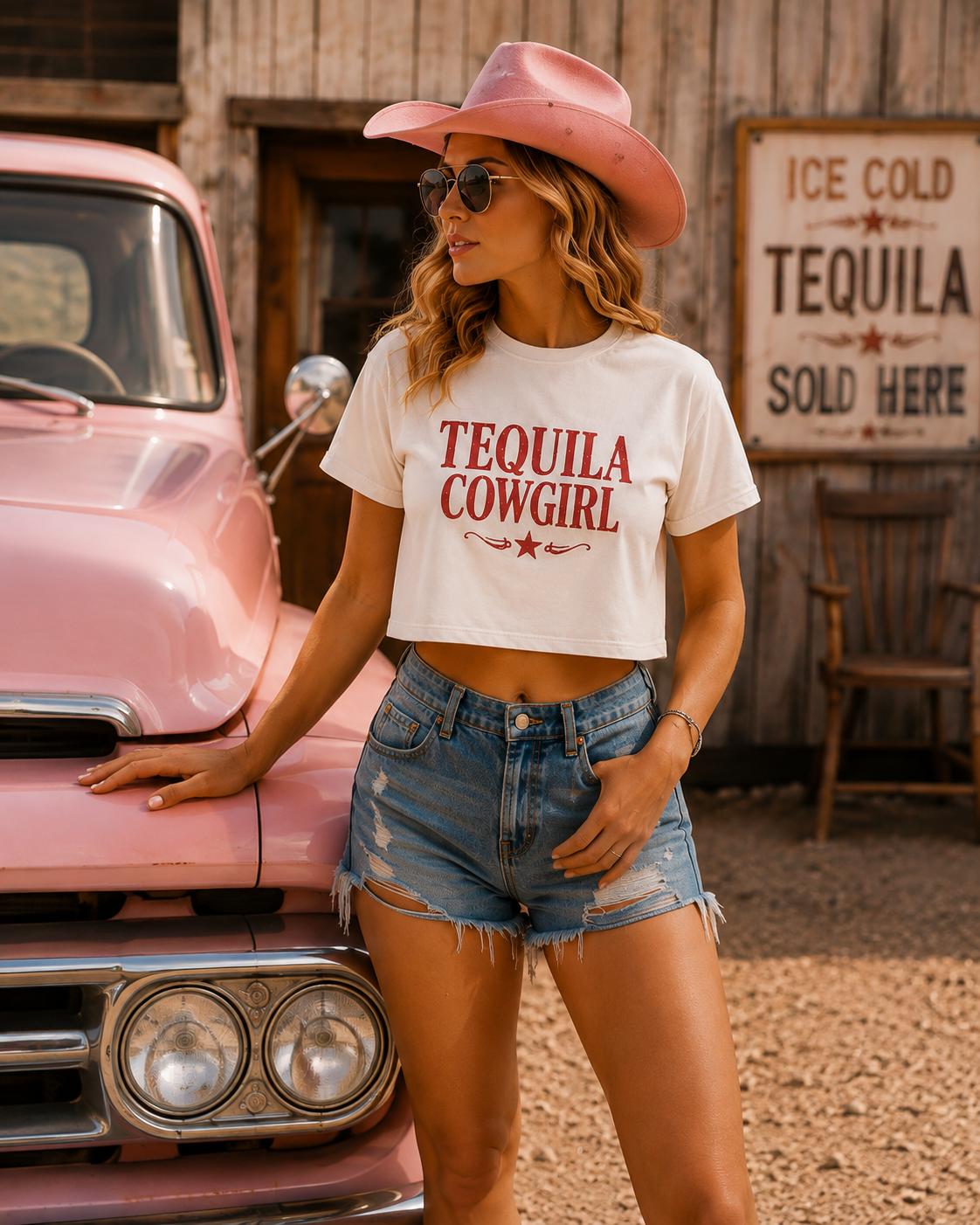 Western Tequila Cowgirl